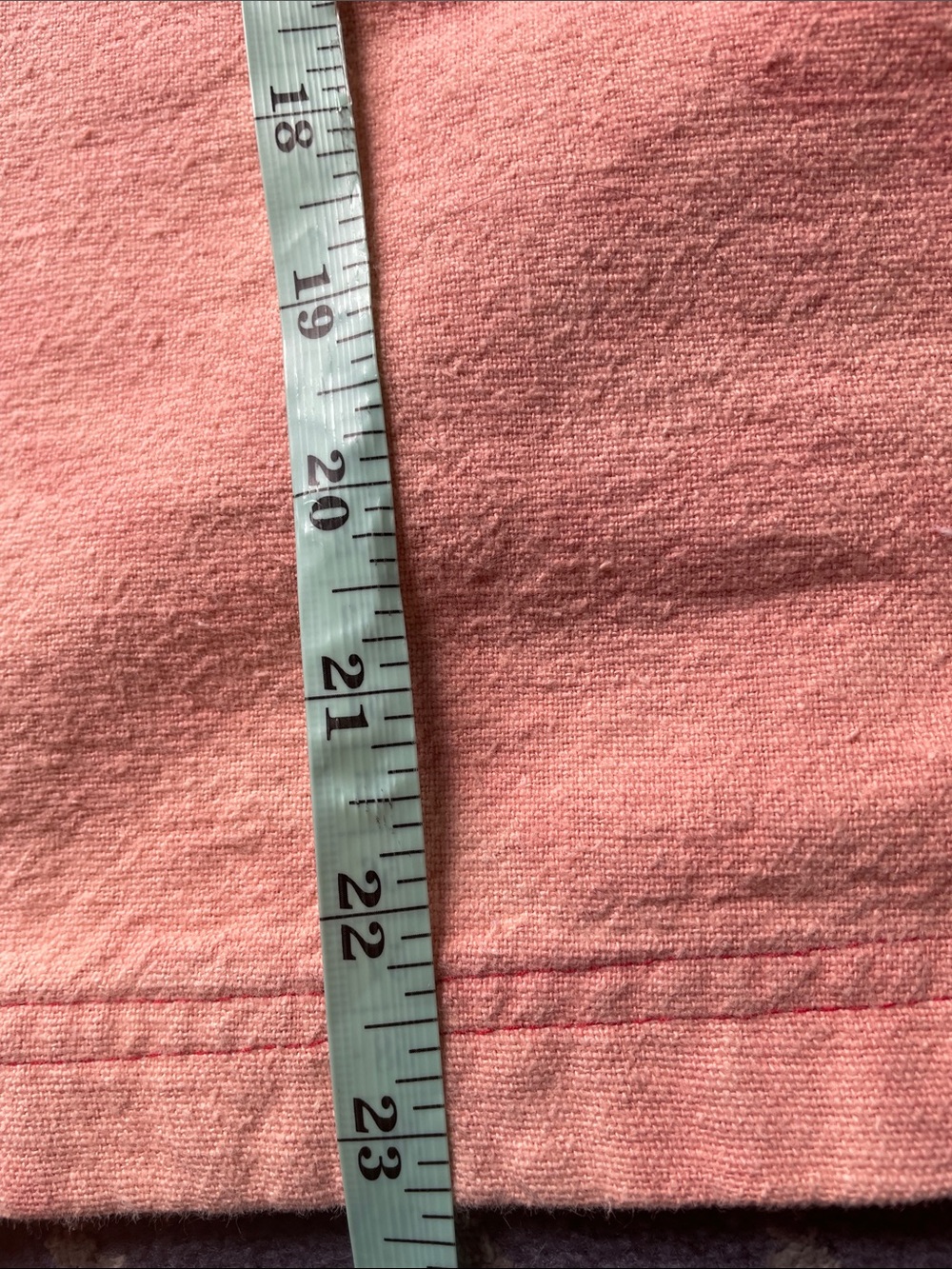 Vintage HARI Peach/Pink Tie-Dye Skirt Set 100% Cotton Size Large - Picture 8 of 10